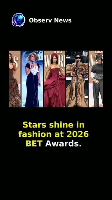 Fashion Highlights: The Best-Dressed Stars at the 2026 BET Awards