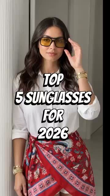 2026 Sunglasses Trends You’ll See Everywhere ✨
