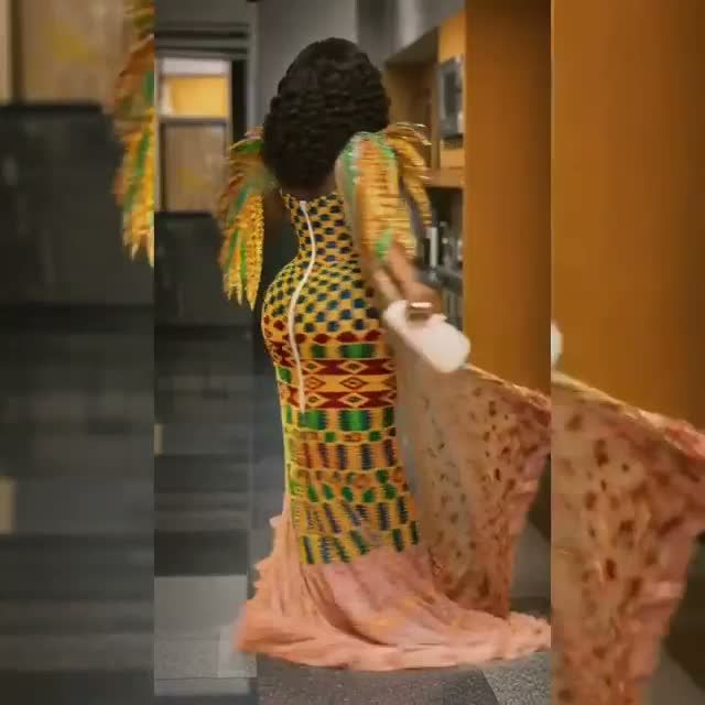 latest mind blowing Ghana kente style for elegant chics 2026.#ghanakente #ankara #latestafricaprint