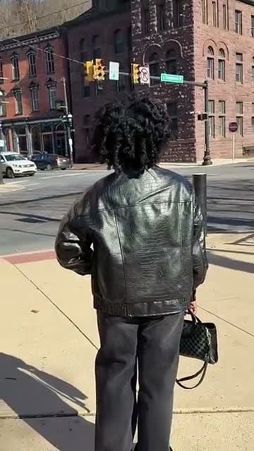 4C Natural Hair Flexi Rod Curls + All Black Outfit Inspo 🖤✨| Chic Natural Hair Look