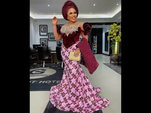 Stunning And Latest Aso Ebi Lace Styles For Owanbe 2025