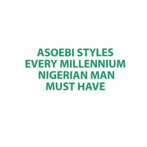 10 aso-ebi styles every millennium Nigerian man must have