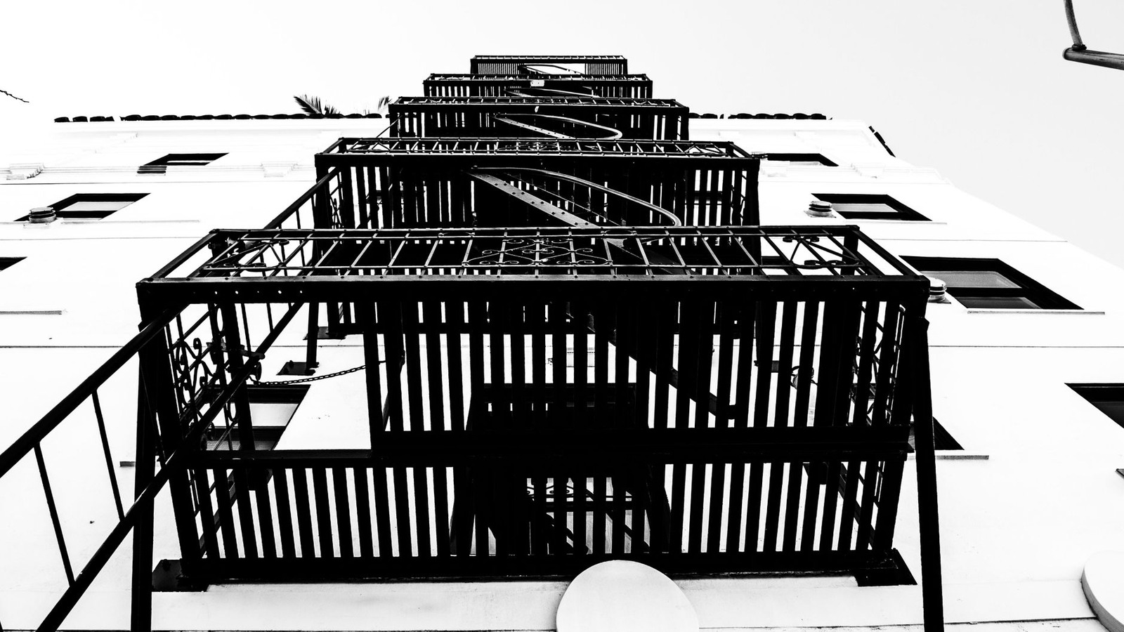 People walk past fire escapes every day without a second glance. But look up...